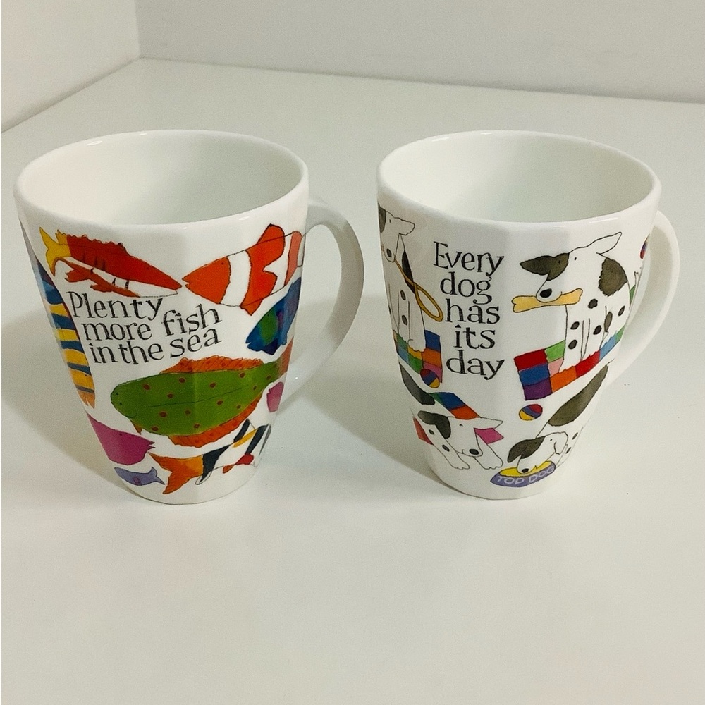 2 Duchess Collectible Fine Bone China Cups, (Set of 2,)Made in England 🏴󠁧󠁢󠁥󠁮󠁧󠁿